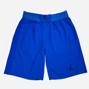 Jordan Men's Royal Blue Dri-Fit Athletic Shorts